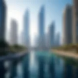 Stunning skyline of Dubai Marina showcasing architectural brilliance