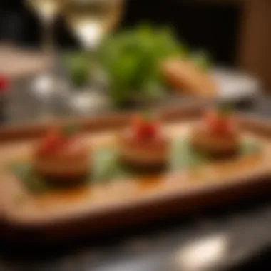Culinary Excellence at The Address JBR Elegant dining experience at The Address JBR's signature restaurant