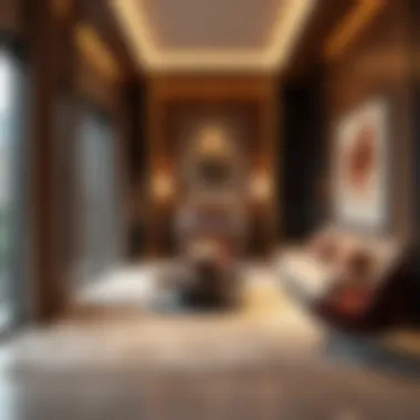 Opulent Interiors of The Address JBR Luxurious interior design of a suite at The Address JBR