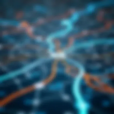 Extensive Network of the Dubai Metro Visual representation of the Dubai Metro map showcasing its extensive network