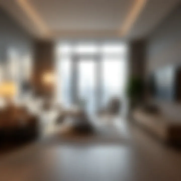 Modern apartment interior showcasing Dubai's rental options.