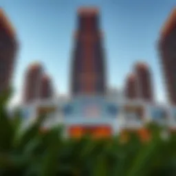 Stunning exterior view of Viceroy Dubai showcasing modern architecture